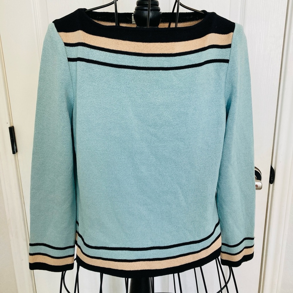 St. John women’s Santana knit wool sweater